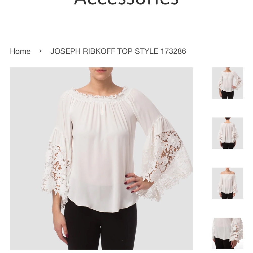 Gorgeous Joseph Ribkoff Bell Sleeve Top